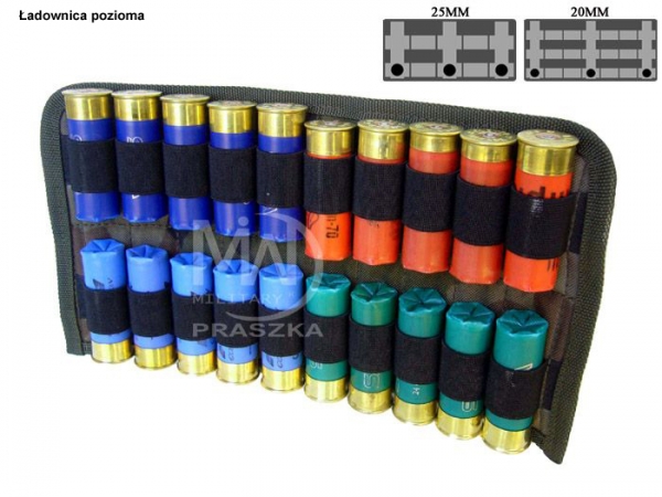 na 20 sztuk amunicji 12\70