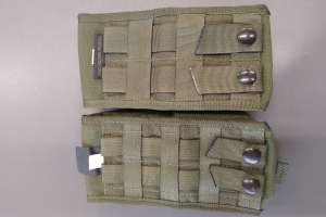 Ładownica na 2 magazynki do karabinów kalibru 7,62x51 CORDURA NATO OLIV