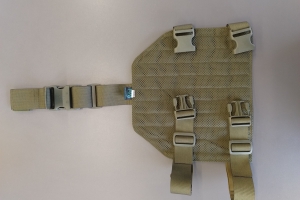 Panel udowy DUŻY na LEWĄ nogę Cordura Pantera wz.93 20mm PROMOCJA