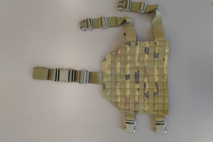 Panel udowy DUŻY na LEWĄ nogę Cordura Pantera wz.93 20mm PROMOCJA