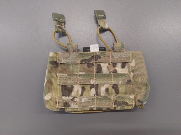 Ładownica KWADRAT na 2 mag. HK-417 Cordura MULTICAM, 20mm PROMOCJA