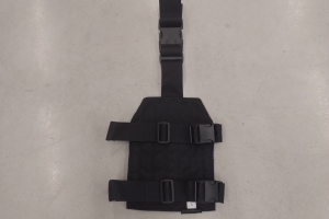 PANEL UDOWY MAŁY NA LEWĄ NOGĘ  20mm Cordura CZARNA PROMOCJA