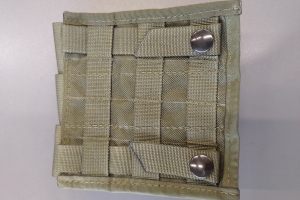 na 3 magazynki pistoletowe CORDURA NATO OLIV 20mm