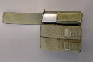 na 3 magazynki pistoletowe CORDURA NATO OLIV 20mm