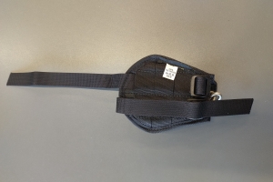 Pokrowiec na kajdank szczękowe Cordura CZARNA